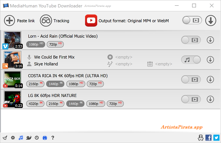 MediaHuman YouTube Downloader Full Mega