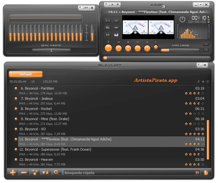 AIMP Portable Full Español Mega