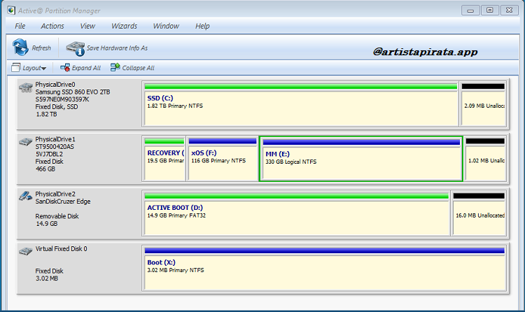 Active Boot Disk Portable 2025