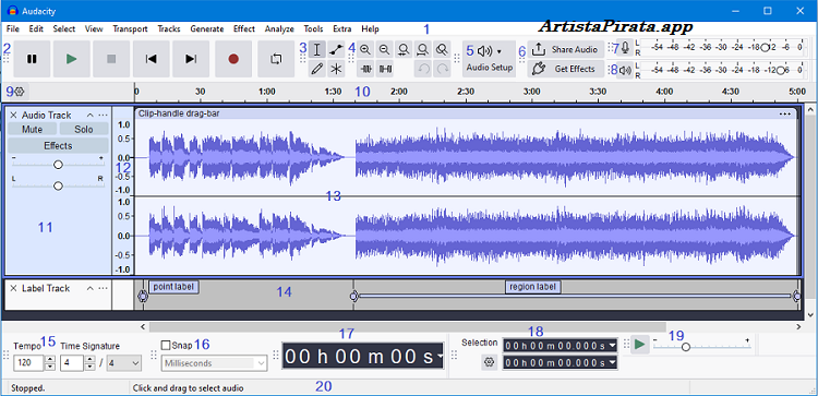 Audacity en Español
