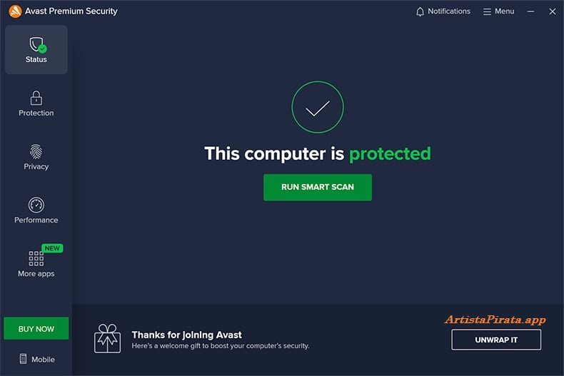Avast Premium Security Full Activado
