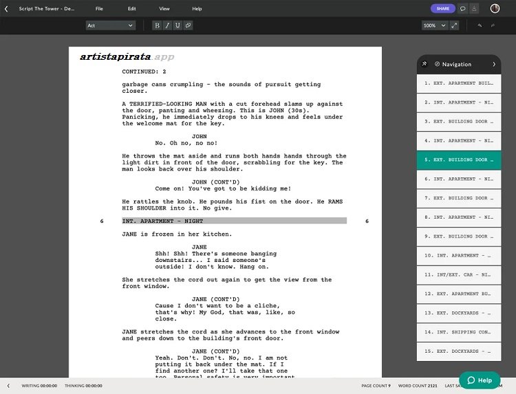 Celtx Portable MEGA