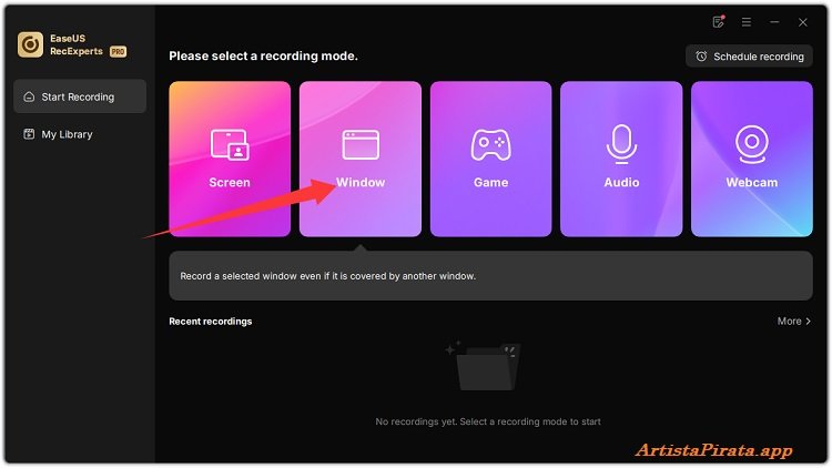 EaseUS RecExperts Descargar Crack Portable