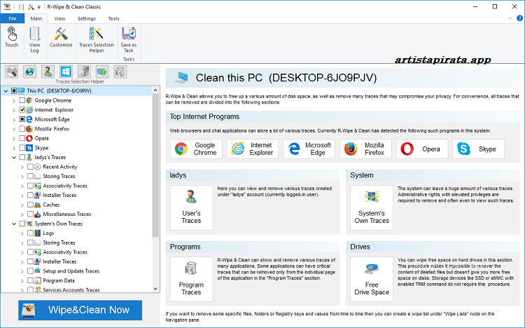 R-Wipe & Clean Portable