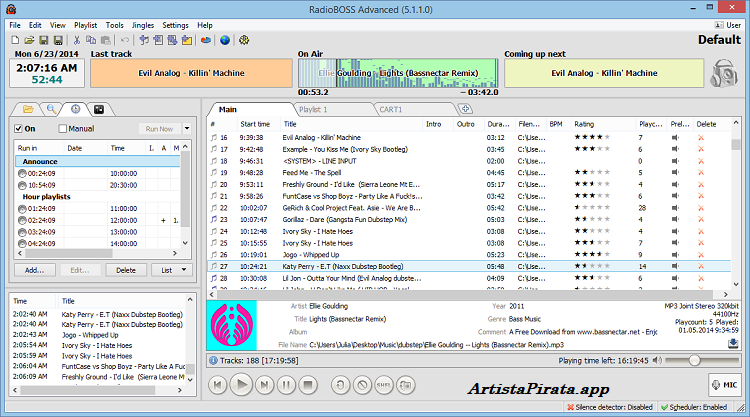 RadioBOSS Software Advance Edition