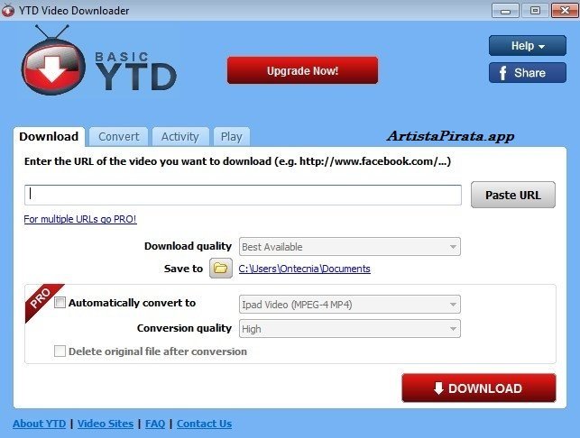 YTD Video Downloader Full Español