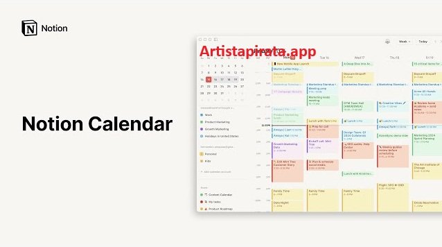 Notion Calendar 2025 es una extensión oficial de Notion que permite planificar tareas, sincronizar eventos y gestionar el tiempo de forma visual. Información verificada por ArtistaPirata.app.