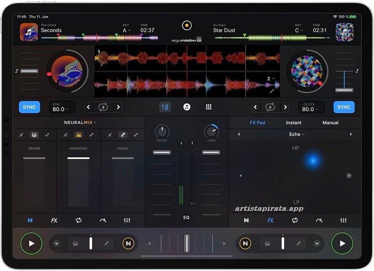 Algoriddim Djay Pro 2026 en Español