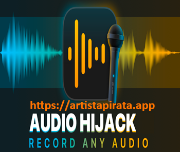 Interfaz principal de Audio Hijack Full Descargar macOS