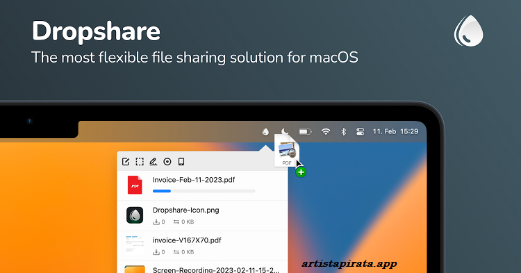 Dropshare Full macOS DMG Espanol
