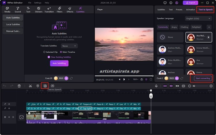 HitPaw Video Editor Descargar Gratis