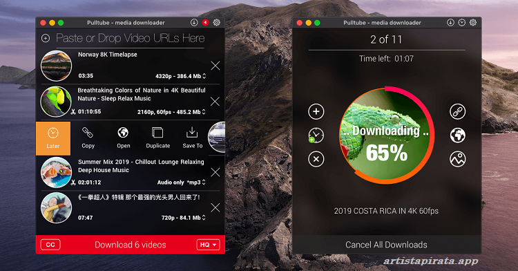 PullTube Preactivado