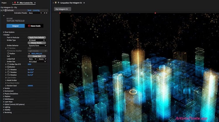 Red Giant Universe Activado Español