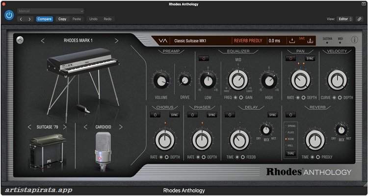 Rhodes Anthology Plugin 2026 Espanol