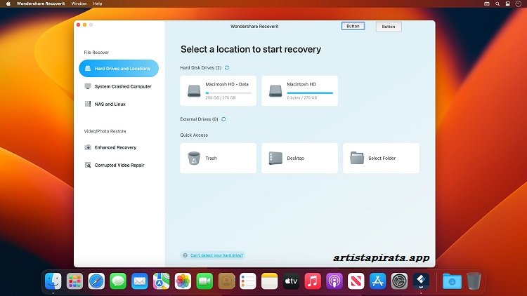 Wondershare Recoverit 2026 Para Mac