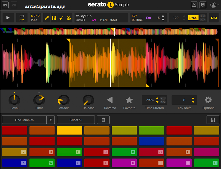Serato Sample Preactivado Español