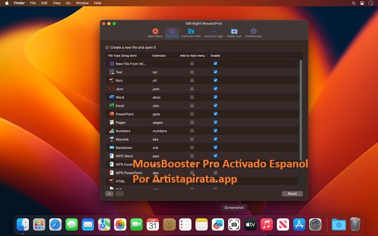 MouseBoost Pro Descargar Full Mega funcionando en macOS Apple Silicon e Intel"