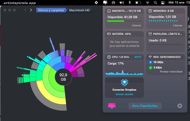 DaisyDisk Descargar Full Activado