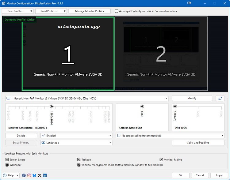 DisplayFusion Pro Activado Español