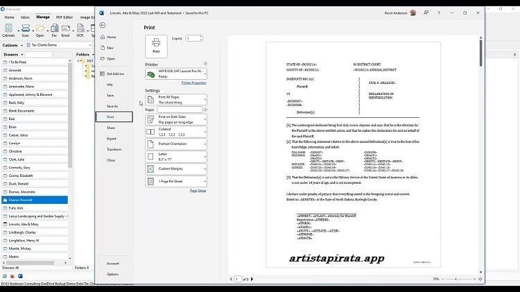 FileCenter DMS Full Activado Interfaz en Espanol