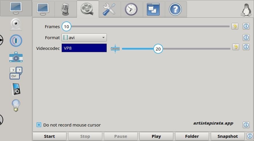 VokoscreenNG 2026 Activado