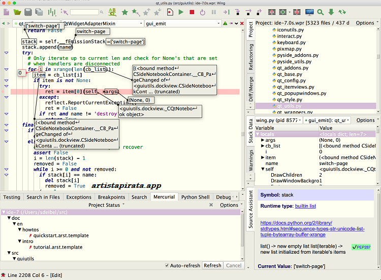 IDE Para Python Wing Pro Espanol