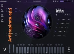Interfaz de Minimal Audio Current Full Activada mostrando wavetable, sampler y rack de efectos