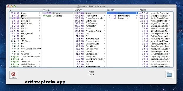 OmniDiskSweeper Mac Full Espanol