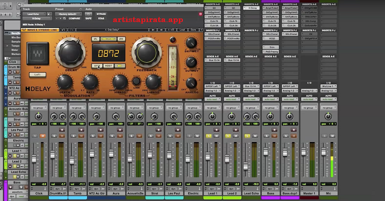 Waves H-Delay Hybrid Delay Plugin