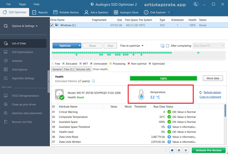Auslogics SSD Optimizer Download Espanol