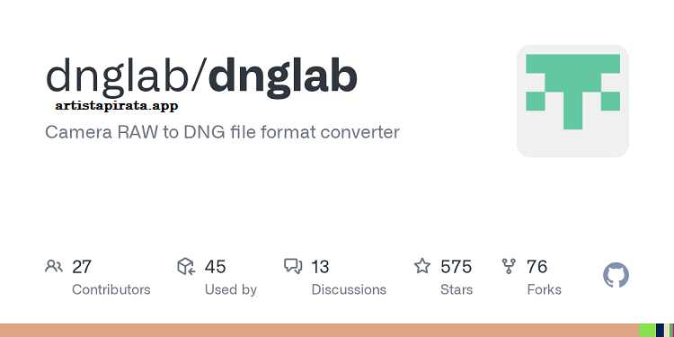 Convert any file format with DNGlab Espanol