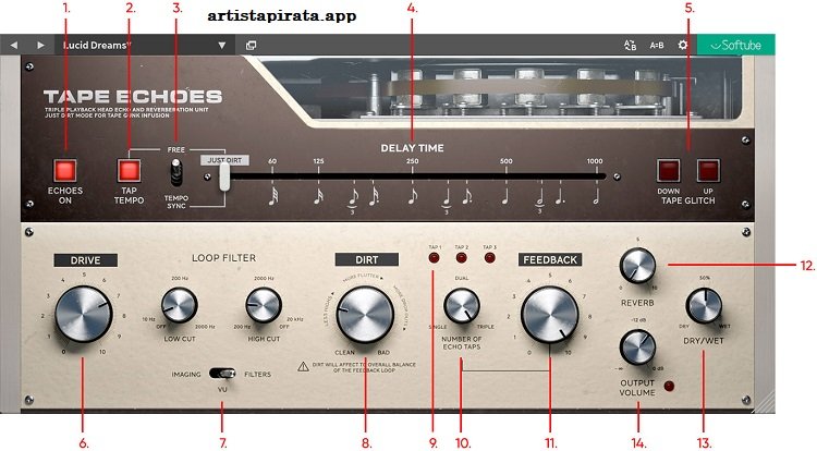 Tape Echoes Audio Tool Espanol