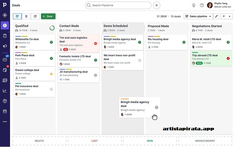 Pipedrive Software Full Espanol