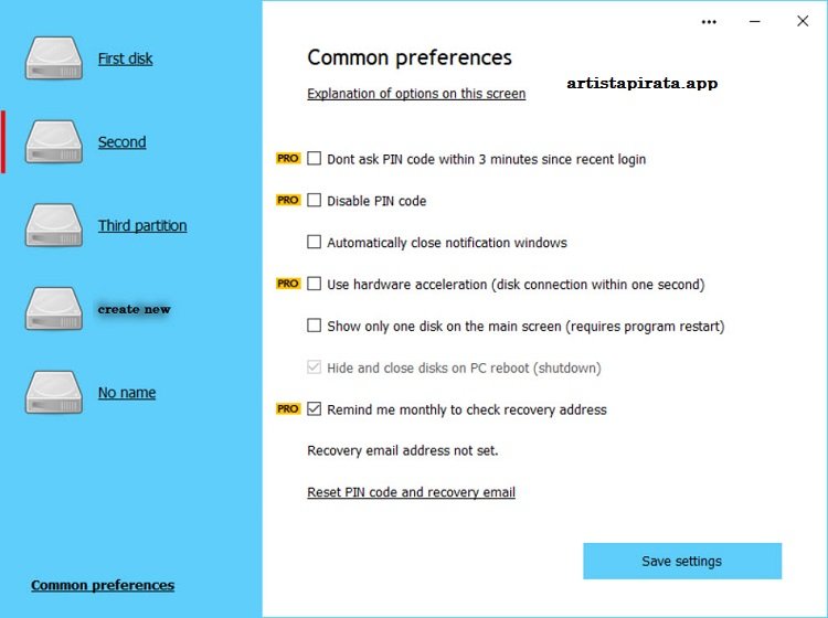 Secret Disk Pro Descargar Free