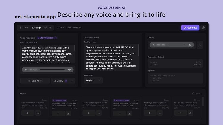 Voice Creator Pro Full en Espanol