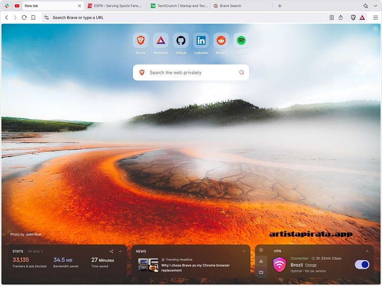 Brave Browser Free Download