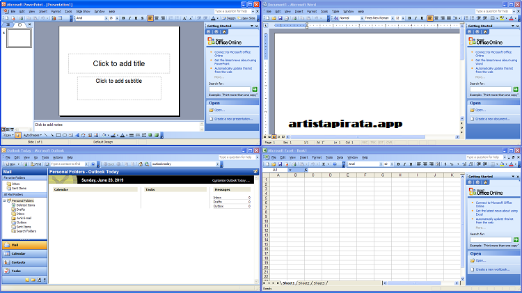 Descargar Microsoft Office 2003 Free