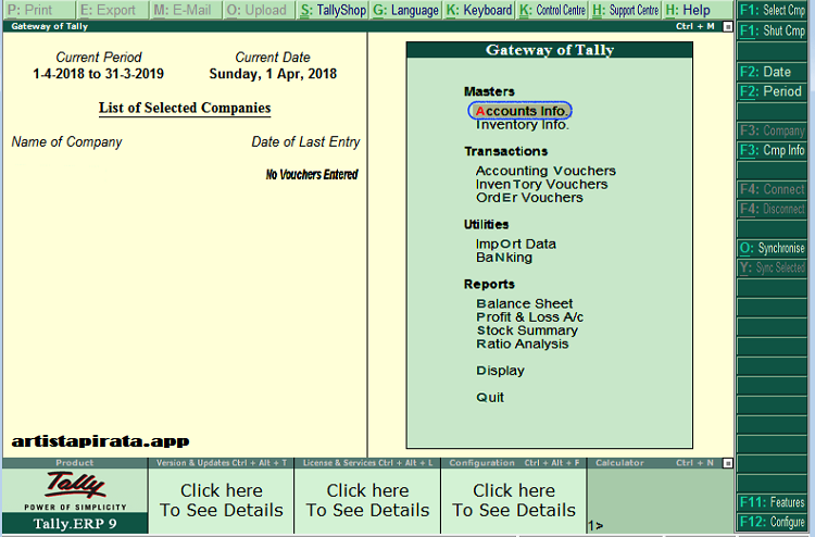 Tally ERP 9 Free Download Latest