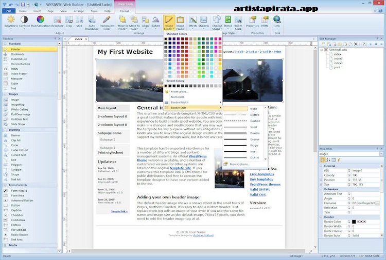 WYSIWYG Web Builder Free Download