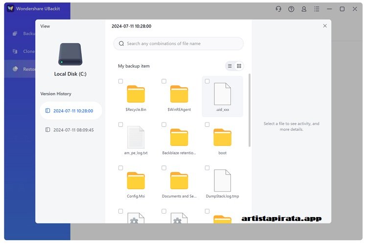 Wondershare UBackit Free Download