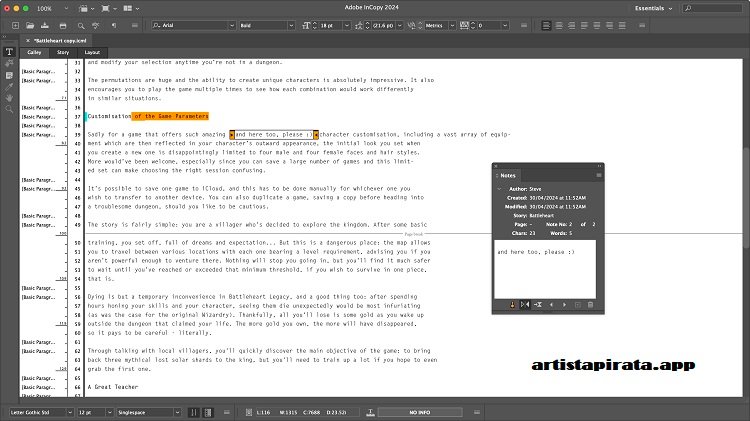 Adobe InCopy Full Free Download