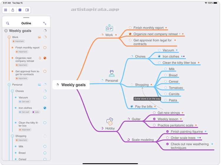 MindNode macOS Free Download