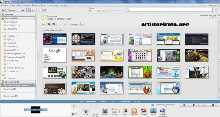 Picasa Photo Editor and Viewer Free Download