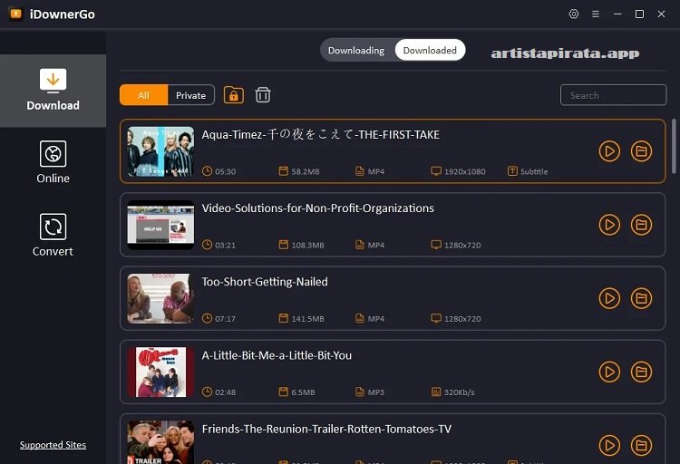 iDownerGo Free Download Windows and Mac