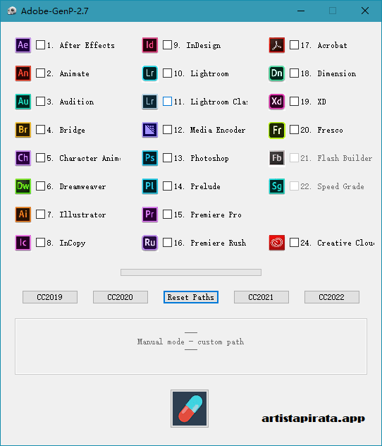 Adobe GenP Activador Universal Descagrar Gratis