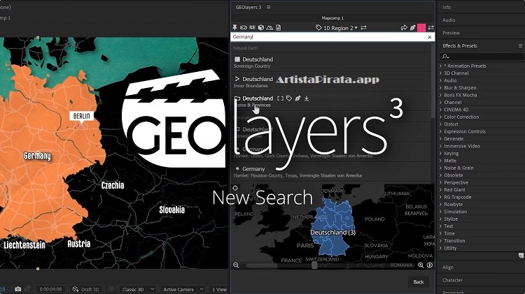 GEOlayers Free Download For After Effects