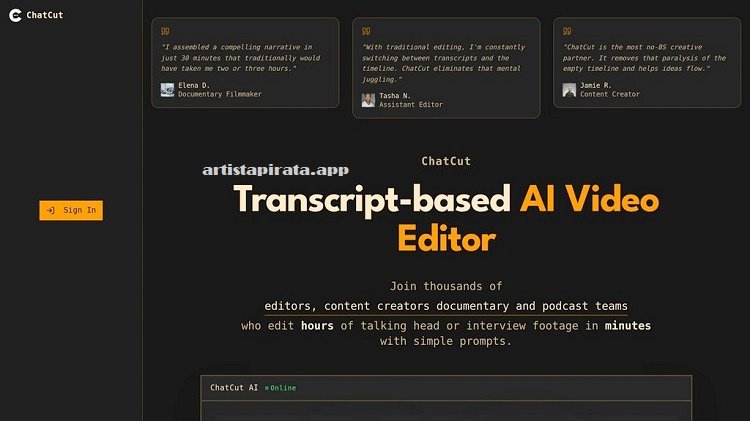 ChatCut Video Editor Free Download