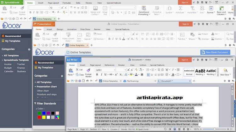 WPS Office Suite Windows y Mac Download