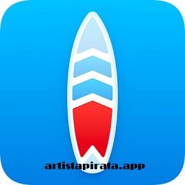 Logo de Surfdeck, aplicación para gestionar pestañas y sitios web desde la barra de menús de Mac